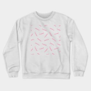 Congrats Pattern Crewneck Sweatshirt